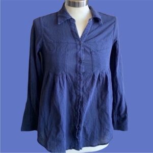 Joie Cotton Gauze Button Shirt